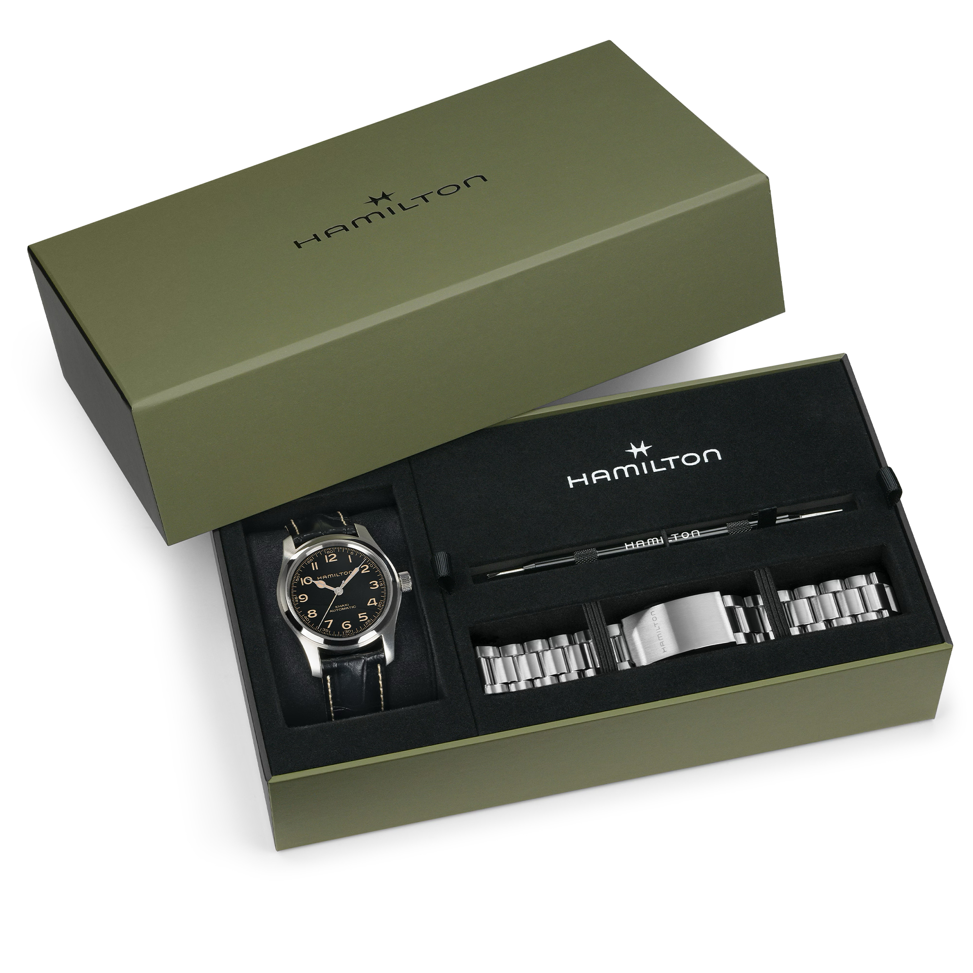 カーキ フィールドMurph 42mm Bracelet Bundle／174,900円(税込)