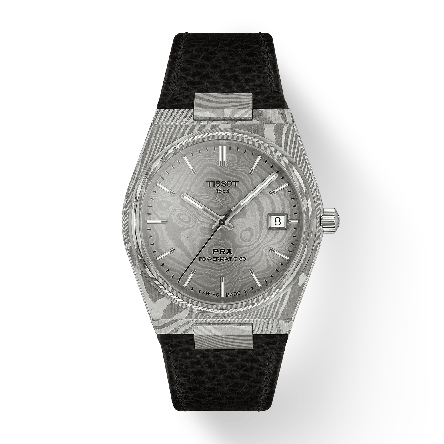 TISSOT PRX ダマスカス スティール 38mm